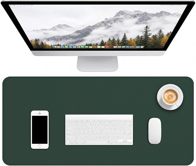 Desk Pad, Desk Matt for Desktop, Keyboard Mats for Desk, Large Desk Mat | Cork Desk Mat, Mouse Pads for Desk, Desk Pad Mat, Large Mouse Pad for Desk, Keyboard Mat, Computer Mats for Desktop