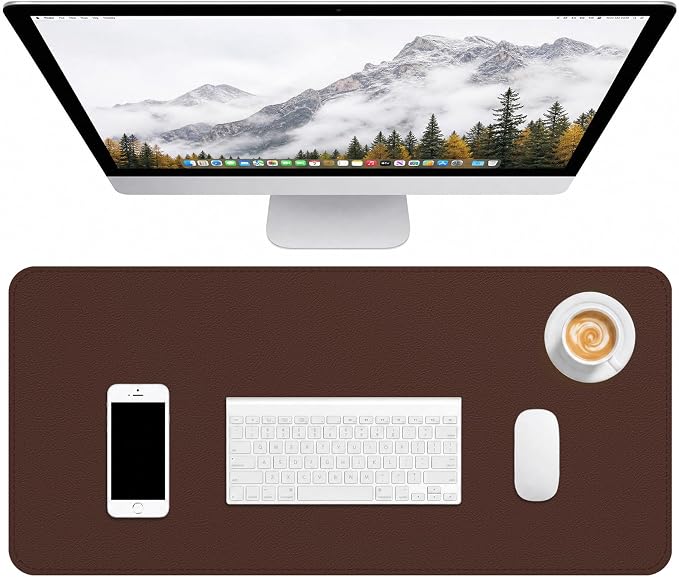 Desk Pad, Desk Matt for Desktop, Keyboard Mats for Desk, Large Desk Mat | Cork Desk Mat, Mouse Pads for Desk, Desk Pad Mat, Large Mouse Pad for Desk, Keyboard Mat, Computer Mats for Desktop