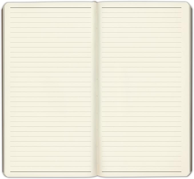 Gallery Leather Journal Notebook - 160 Pages, Softcover, For Men and Women | For Writing, Work & Travel, Handcrafted - Metallic Rose Gold - 6 x 3.25, Pocket Notes