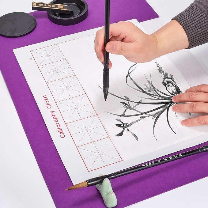 Chinese Calligraphy Brushes Set,Professional Sumi Water Writing, Japanese Painting Set for Beginners