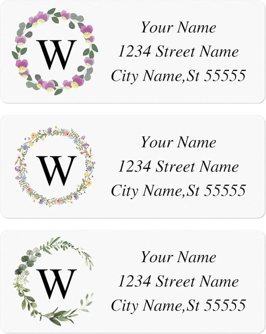 Custom Address Labels-Personalized Address Labels, Return Address Labels with Strong Adhesion,Can Be Used for Cardboard,Paper,Plastic Glass Metal (2.6x1 Inch, Set of 280)