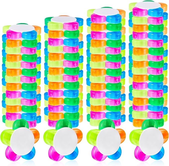 Outus 120 Pieces Petals Highlighters Assorted Colors Back to School Flower Shape Watercolor Highlighter Pens 5-in-1 Fluorescent Pens for Office School Stationery Aesthetic Supplies,5 Colors