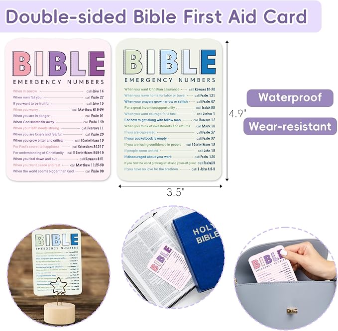 XKDOUS Bible Study Supplies Journaling Kit for Women, Bible Study Kit Journaling Supplies Includes Prayer Journal, Highlighters, Emergency Card, Pencil Case and More, Christian Gifts for Women, Pink