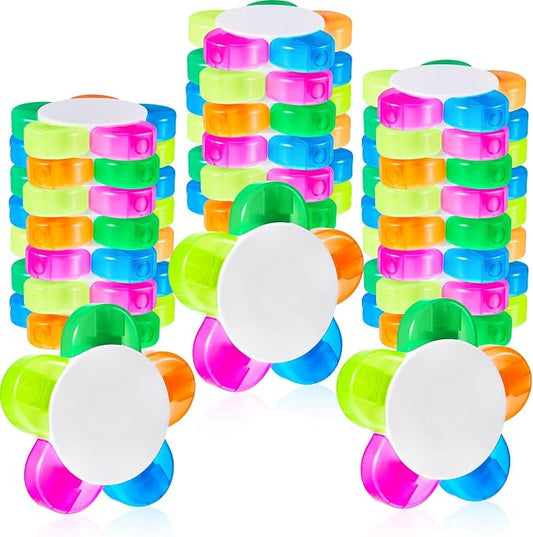 Outus 30 Pieces Petals Highlighters Assorted Colors Back to School Flower Shape Watercolor Highlighter Pens 5-in-1 Fluorescent Pens for Office School Stationery Aesthetic Supplies,5 Colors