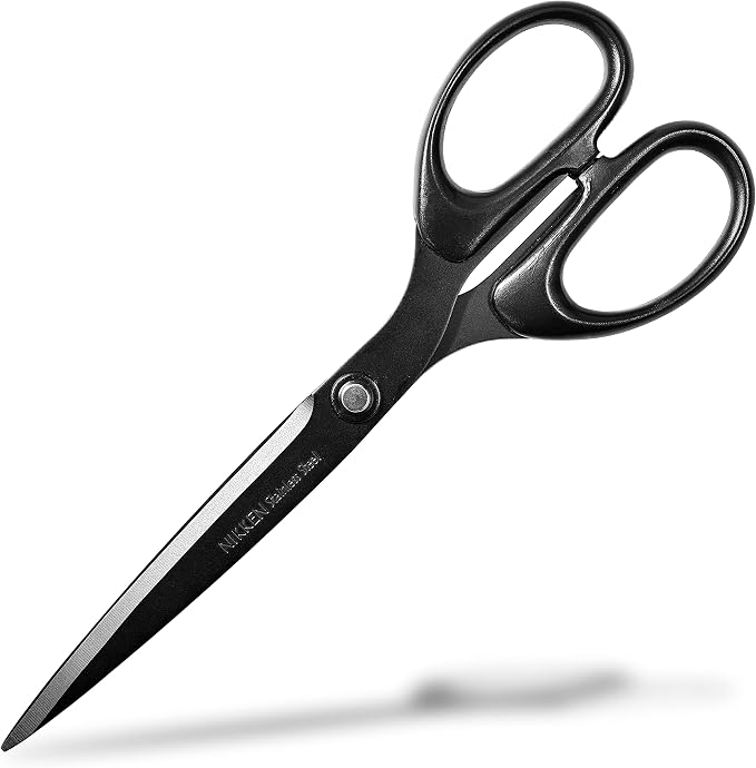 Japanese Scissors Fluorine Coating Stainless Steel Blade 7.3 inch | Multipurpose Scissors Seki Japan Office Shears for Cutting Paper Craft Fabric Photos
