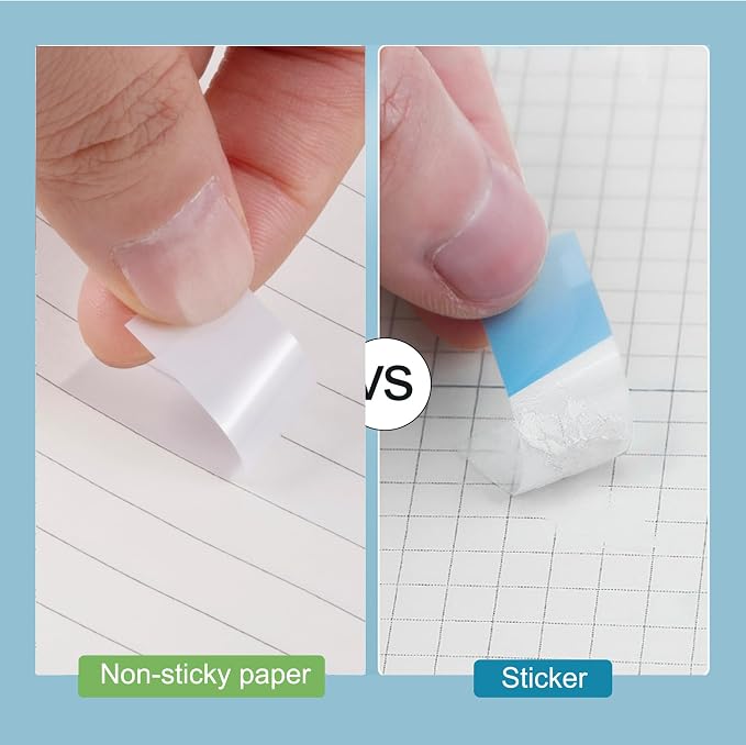 Golcellia Sticky Tabs, Pastel Book Tabs for Notebooks, 300 Pcs | Writable pastel paper tabs for books, notes, planners and files, repositionable page markers for school, office and home