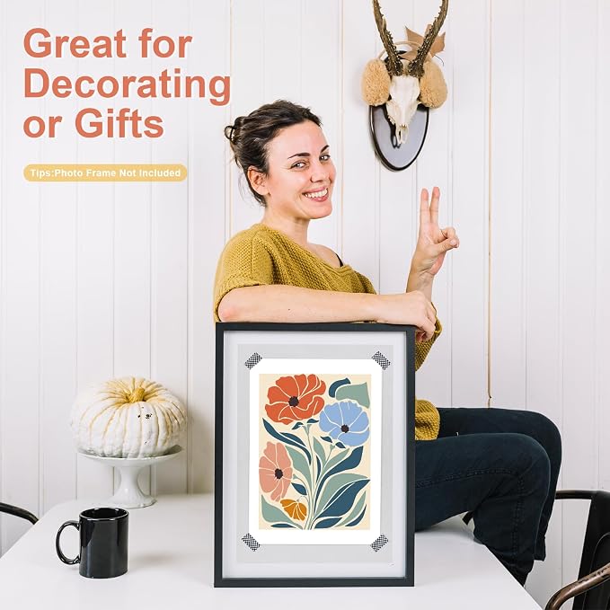 Guasslee Wall Calendar 2026-2027, Vertical Calendar Wall 2026, 13-Month Aesthetic Calendar From 2026 Jun-2027 Jun, 28" X 11" Monthly Planner Wall With Thick Paper, Floral Design for Home Office
