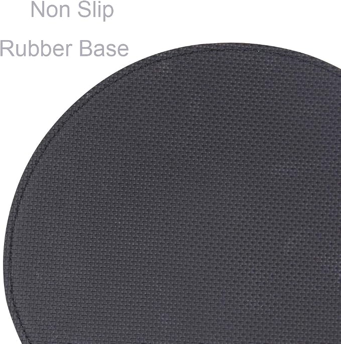 RICHEN Ergonomic PU Leather Keyboard Wrist Rest and Mouse Pad with Wrist Support, Memory Foam Set for Computer/Laptop,Gaming and Office, Comfortable for Easy Typing & Pain Relief (Gray White)