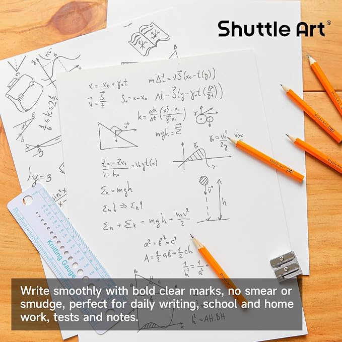 Shuttle Art 1500 Pack Golf Pencils #2 HB, Pre-Sharpened Mini Pencils Bulk