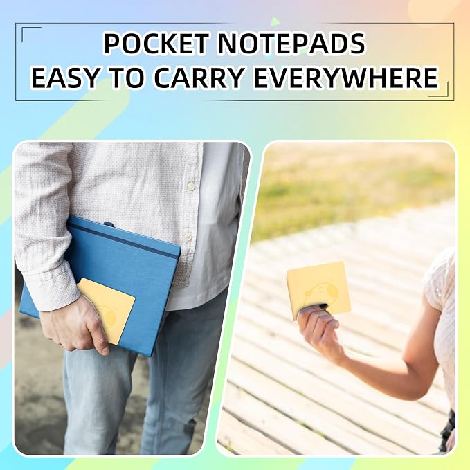 BOBO RABBIT 3 Pack Mini Grid Notebooks Pocket Size Graph Paper Journal Total 600 Pages Steno Pads Memo Notebook Small Softcover Leather Cartoon Capybara Pattern Cute Journal for Writing Sketching Drawing Lay Flat, 3.9"x3.9" Inner(Mini Square)