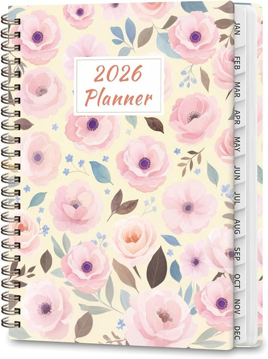 2026 Planner, Weekly and Monthly Calendar Planner Agenda, Jan 2026 - Dec 2026, Planning Academic Book, Office Desk Accessories and School Supplies - A5 (6.3'' x 8.5'')