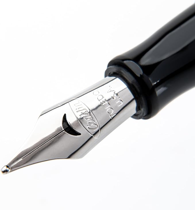 Conklin Duragraph Fountain Pen Orange Nights - Extra Fine Nib, Precision Writing Instrument with Vibrant Finish