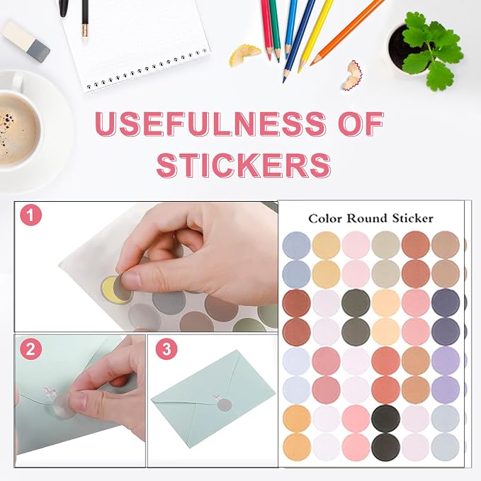 91 Pcs Stationery Paper Envelopes Set Includes 60 Lined Writing Stationery Paper & 30 Envelopes with 48 Round Dot Stickers, Cute Floral Letter Writing and Stationery Paper Envelopes (10 Style)