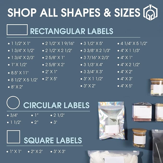 4" X 1" Matte White Printable Address Labels (100 Sheets, 2000 Stickers) | Mailing Labels for Envelopes, File Folder Stickers for Laser & Inkjet Printers - Spartan Industrial Template R017