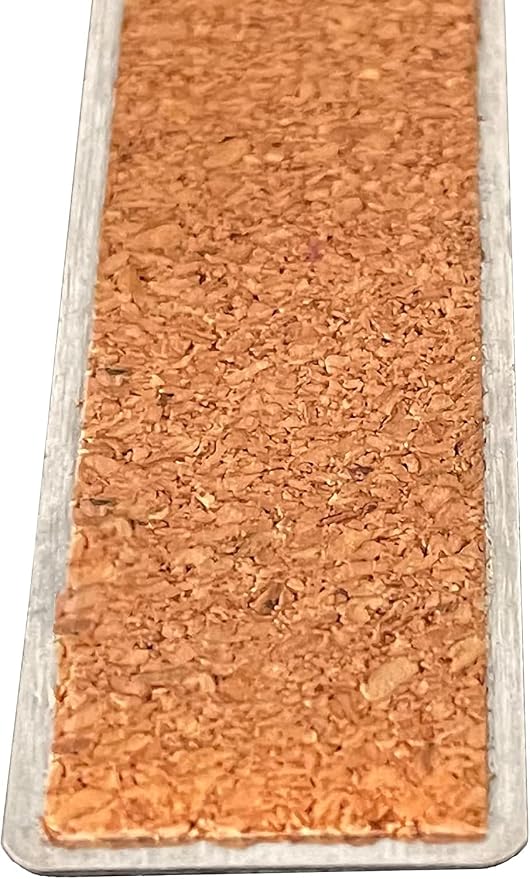 Westcott 10414 Stainless Steel Metal Ruler with Non-Slip Cork Base, 6 in