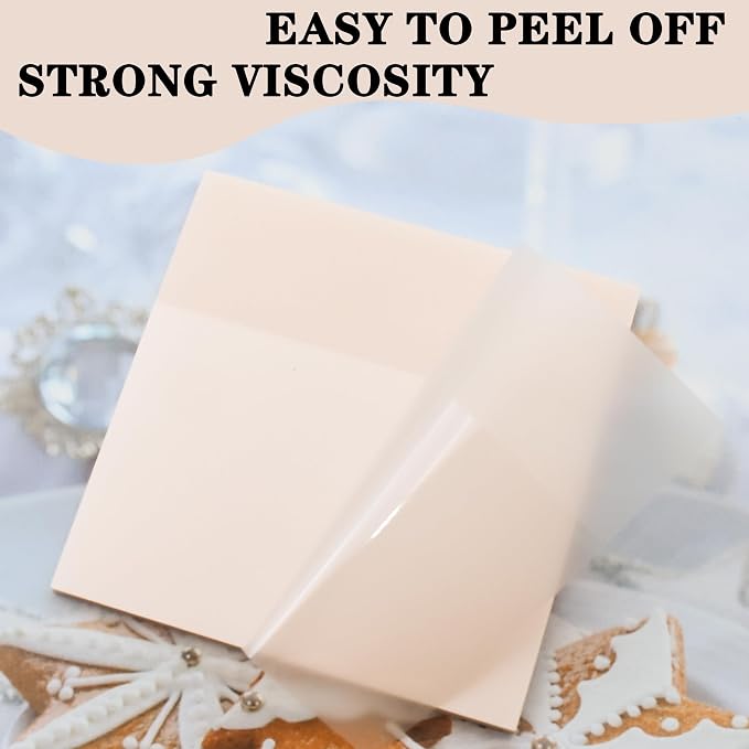 YOUDEFUL 800Pcs Transparent Sticky Notes, Morandi Gray Clear Sticky Notes, 3"x3" Waterproof Translucent Sticky Note Pads, Index Tabs, Clear Post it Notes for Bible Study, See Through Sticky Notes