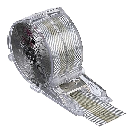 Swingline Standard Staple Cartridge, 1/4" Leg Length, 30 Sheet Capacity, for Swingline Heavy Duty Stapler, 5,000 Staples per Cartridge (50050)
