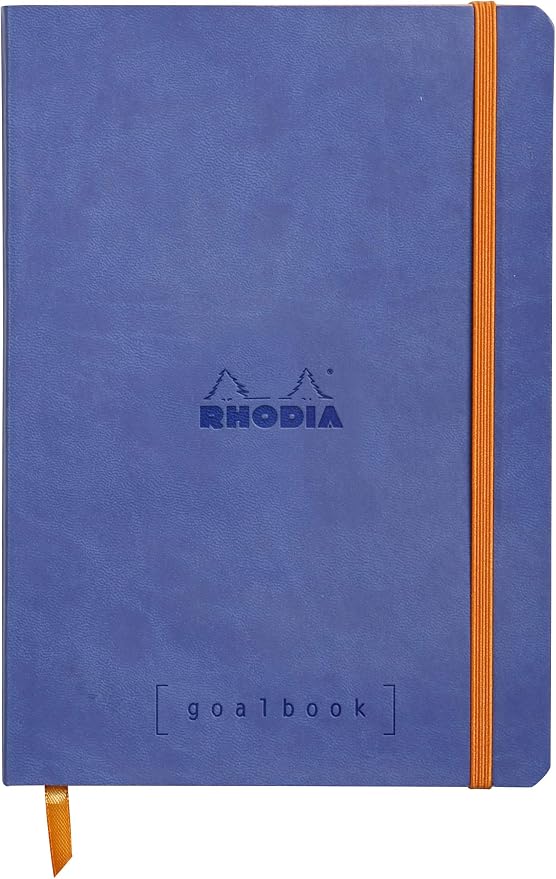 Rhodia Goalbook Journal, A5, Dotted - Sapphire Blue
