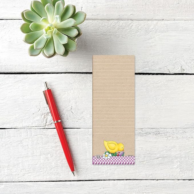 Current Mary Engelbreit Seasonal Characters Magnetic Notepad Set – Set of 12 Mini Memo Pads, 12 Designs, 30-Sheet Pads, 2½ x 6½ Inches, Shopping List, To-Do Notes, Printed in The USA