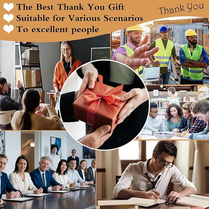 2026 Inspirational Spiral Notebook 50 Sets Portable Employee Appreciation Gifts Bulk Journals with Sticky Note Pen for Teachers Students Friends Colleagues Volunteer Nurse and Family Thank You Gifts