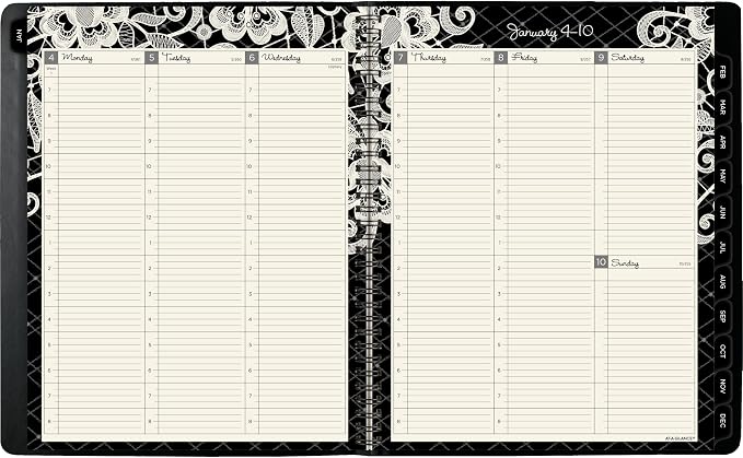 AT-A-GLANCE 2027 Appointment Book Planner, Weekly & Monthly, 13-Month Jan-Jan, 8.5" x 11", Hourly, Lacey (541-905-27)