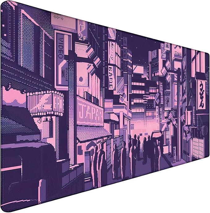 Large Mouse Pad, Office Desk Pad Gaming, Durable Waterproof Non-Slip Base Long XXXL Large Gamer DeskMat for Home Office Gaming Work, Kyoto