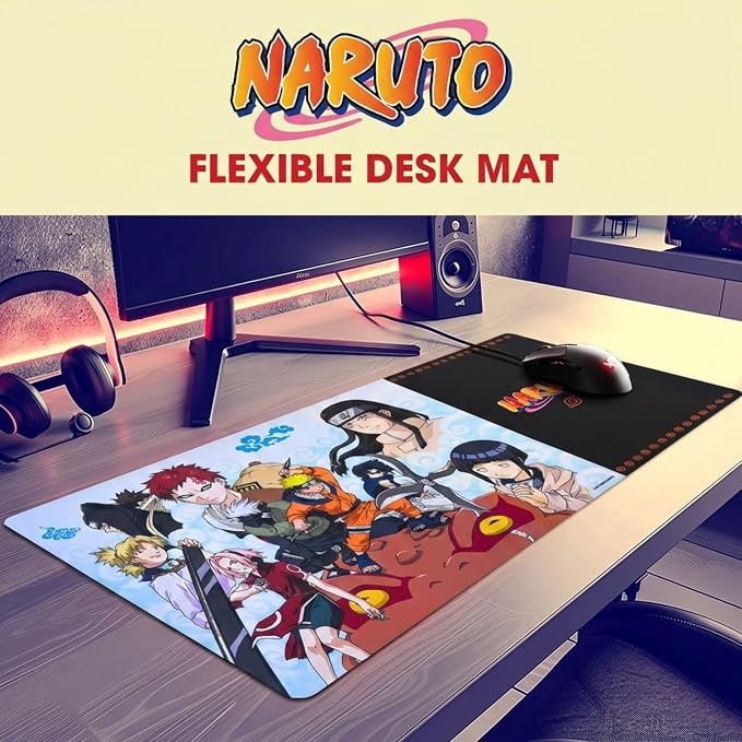 Solo Leveling Large Gaming Mouse Pad 31"x15" XL Computer Desk Mat, Anime | Oversized 31x15in Solo Leveling anime gaming mouse pad, smooth fabric top, stitched edges, non-slip rubber base.