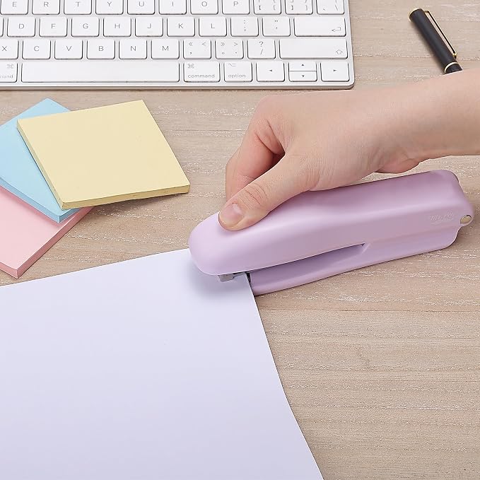Mr. Pen- Office Stapler with Staples, 2 Pack, 200 Staples 1/4" | 20 Sheet Capacity, Desktop Stapler for Students, Office Supplies, Ergonomic Design for Comfortable Use, Jam-Free