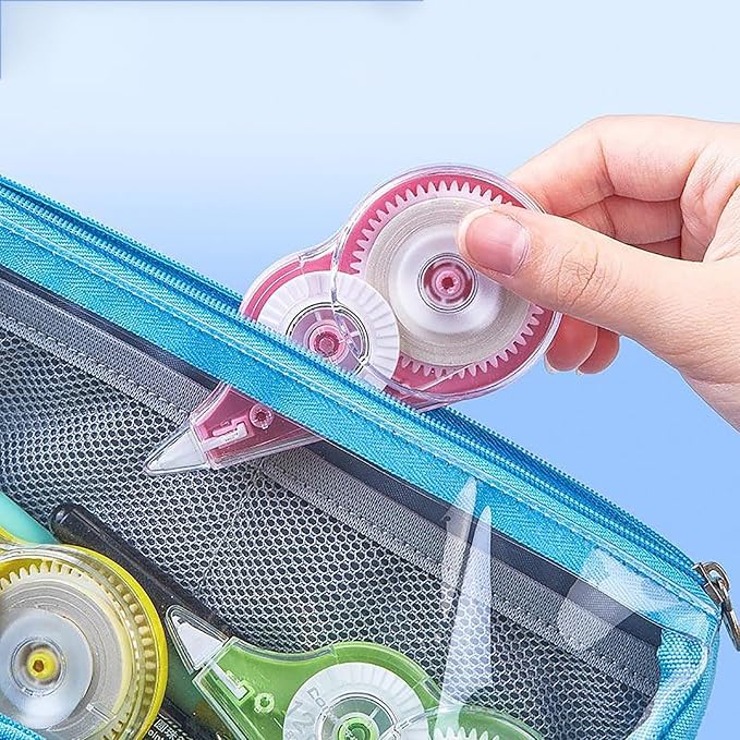 Nicunom 36 Pack White Correction Tape, 39 Feet Correction Tapes Easy To Use Applicator for Instant Corrections School Office Supplies, Colorful