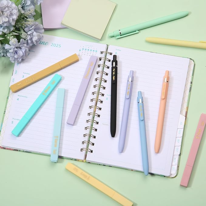 Mr. Pen- Bible Highlighters and Pens No Bleed, 12 Pack | Colorful Bible Pens and Highlighters No Bleed