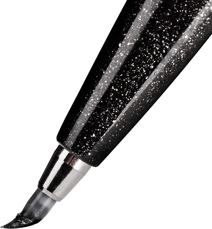 Pentel Brush Sign Pen SES15C - Brush Nib - Fibre Tip - Full Range Set - 24 Pens