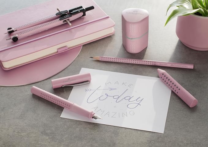 Faber-Castell Fountain pen Grip 2010 M rose shadows