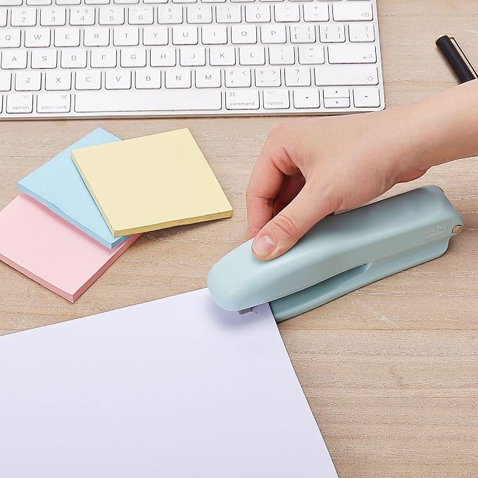 Mr. Pen- Office Stapler with Staples, 2 Pack, 200 Staples 1/4" | 20 Sheet Capacity, Desktop Stapler for Students, Office Supplies, Ergonomic Design for Comfortable Use, Jam-Free