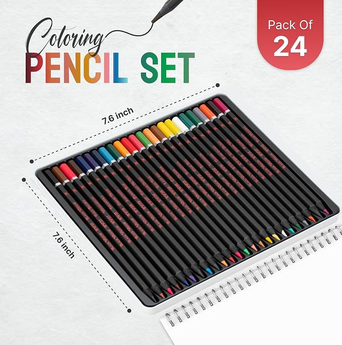 Black Widow Colored Pencils For Adults Perfect For Coloring Books