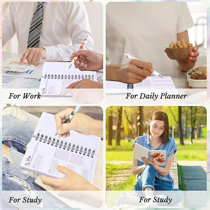 Tellingyou 20 Sets Difference Maker Employee Appreciation Gift for Coworkers to Do List Notebooks with Ballpoint Pens Note Pads Journal for Nurse Staff Team Graduation Teacher (Watercolor)