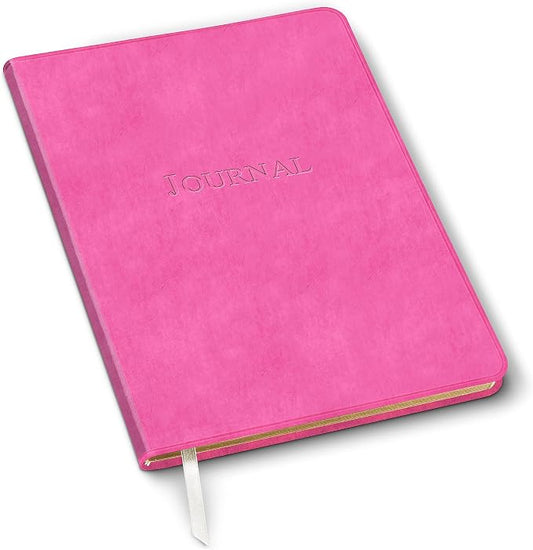 Gallery Leather Journal Notebook - 192 Pages, Softcover, For Men and Women, For Writing, Work & Travel, Handcrafted - Acadia Hope - 9.75 x 7.5, Large Lined