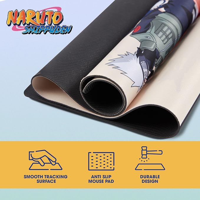 Solo Leveling Large Gaming Mouse Pad 31"x15" XL Computer Desk Mat, Anime | Oversized 31x15in Solo Leveling anime gaming mouse pad, smooth fabric top, stitched edges, non-slip rubber base.