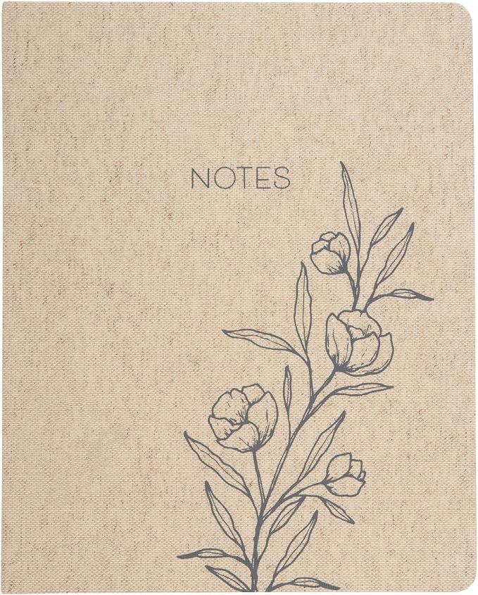 WORLD TRAVELER Large Lined Journal Notebook 256 Ruled White & Ivory Pages | Lay-Flat Binding, Gilded Page Edges Resist Wear, Reinforced Square Corners, Bleed-Resistant Smooth Paper