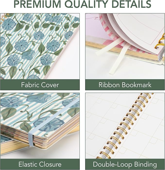 Mr. Pen- Homeschool Planner 8.5" x 11" | Designed in Partenership with Teach Them Diligently, Undated Weekly & Monthly Organizer, Spiral Bound