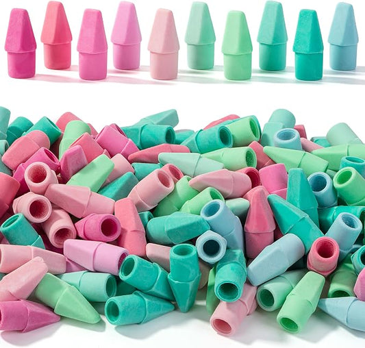 Mr. Pen- Pencil Erasers Toppers, 1000 Pack, Colorful, Latex Free, No Smudge | Mr Pen Erasers for Pencils