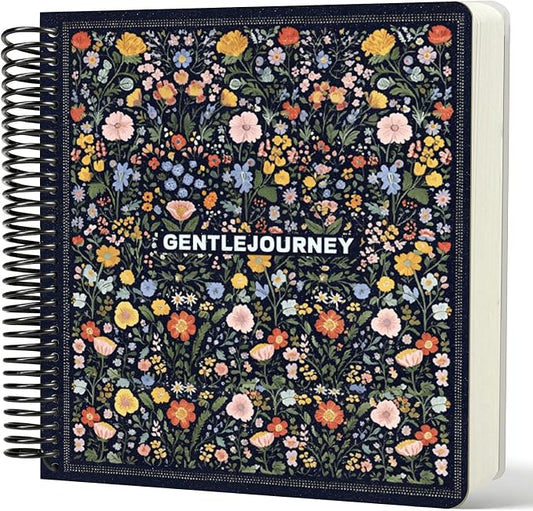 Hardcover Sketchbook,7.2"x8.3"Spiral Bound Drawing Pad, Wildfloral Tapestry | 150gsm(92lb)Acid-Free Thick Paper,Blank Art Journal for Adults,Artists&Beginners,Ideal for Sketching,Doodling and Mixed Media