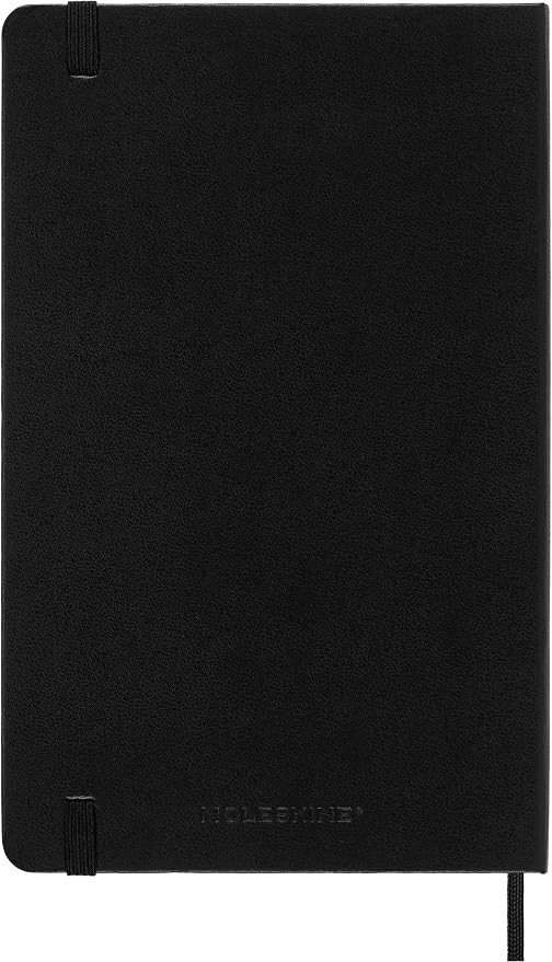 Moleskine Classic Notebook and Kaweco Roller Pen Bundle, Large, Ruled, Black, Hard Cover (5 x 8.25)