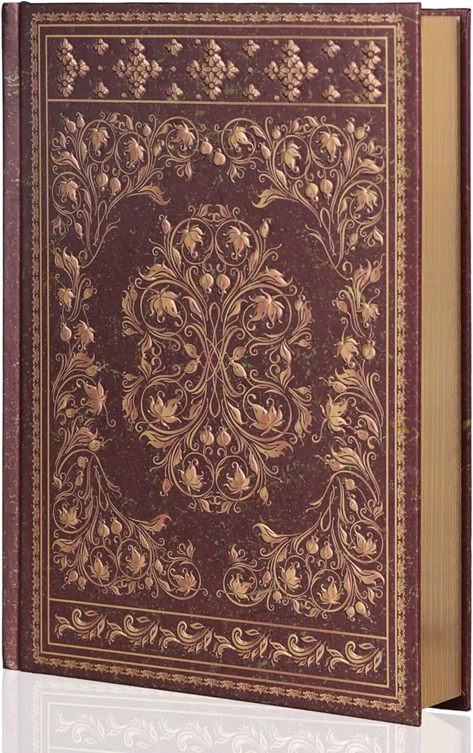 MGGAO Line Notebooks for Women Men, A5 Aesthetic Hardcover Ruled Diary | Vintage Design, 224 Pages, Ribbon, 100 GSM Thick Paper, Journal for Writing, Note Taking, Office, School, Journaling