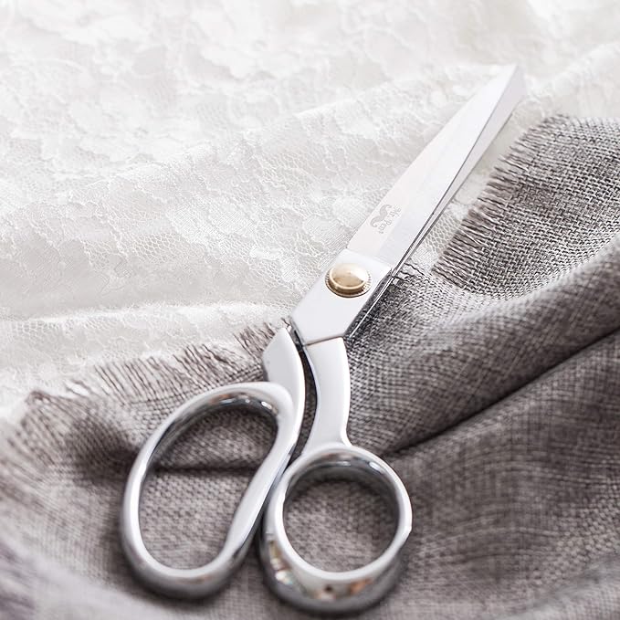 Mr. Pen- Premium Tailor Scissors, 8-Inch | Heavy Duty Carbon Steel Sewing & Fabric Scissors, Tailor Shears, Ultra-Sharp for Smooth Cutting