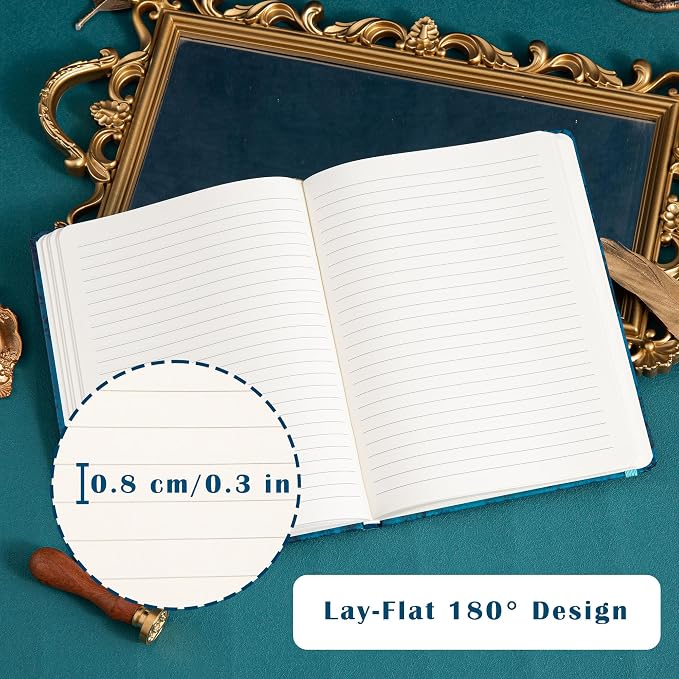 B5 Hardcover Journal for Women & Men -Butterfly Aesthetic Lined Notebook | 192 Pages Thick 80gsm Paper Writing Journal for Office, School, Travel Notes & Gift-9" x 6.9