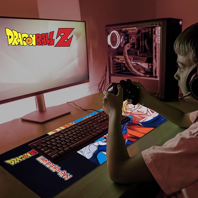 Solo Leveling Large Gaming Mouse Pad 31"x15" XL Computer Desk Mat, Anime | Oversized 31x15in Solo Leveling anime gaming mouse pad, smooth fabric top, stitched edges, non-slip rubber base.