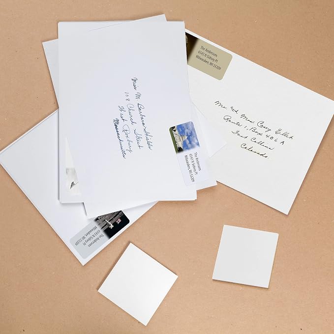 Customized Personalized Address Labels - Made in the USA by Kenco (250 Labels, All American)