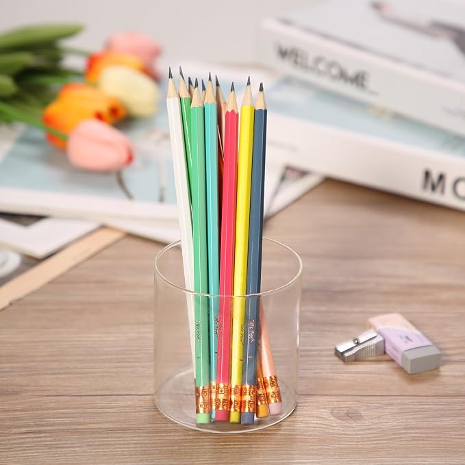 Mr. Pen- Pencils #2 HB, 10 Pack, Black Lead, Vibrant Wooden Barrels | Pencils Set for Gift