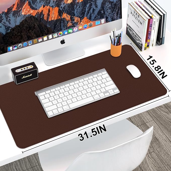 Desk Pad, Desk Matt for Desktop, Keyboard Mats for Desk, Large Desk Mat | Cork Desk Mat, Mouse Pads for Desk, Desk Pad Mat, Large Mouse Pad for Desk, Keyboard Mat, Computer Mats for Desktop