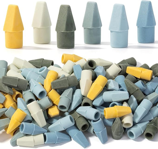 Mr. Pen- Pencil Erasers Toppers, 120 Pack, Colorful, Latex Free, No Smudge | Mr Pen Erasers for Pencils